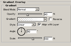 gradient overlay settings