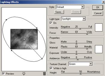 grunge text photoshop tutorial lightning effects settings