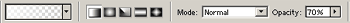 white gradient settings