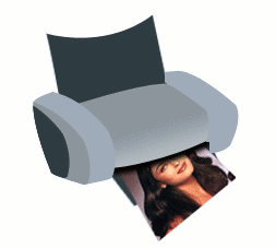 Printer icon tutorial final result