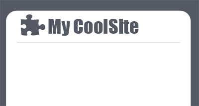 add your logo and your text